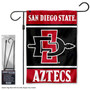SDSU Aztecs Logo Garden Flag and Pole Stand