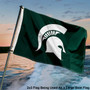 Michigan State Spartans 2x3 Foot Small Flag