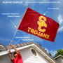 USC Trojans Flag Pole and Bracket Kit