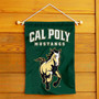 Cal Poly Mustangs Wordmark Garden Flag