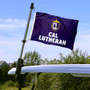 Cal Lutheran Boat and Mini Flag