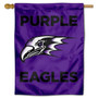 Niagara Purple Eagles Logo Double Sided House Flag