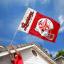 Louisiana Lafayette Rajun Cajuns Football Helmet Flag