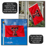 Texas Tech University Red Polyester Flag