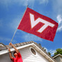 Virginia Tech Hokies Nylon Embroidered Flag