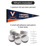 University of Virginia Banner Pennant with Tack Wall Pads