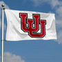 Utah Utes Vintage White Flag