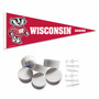 University of Wisconsin Pennant with Tack Wall Pads