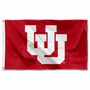 Utah Utes Throwback Logo Flag