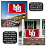 Utah Utes Throwback Logo Flag