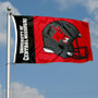 CMU Mules Football Helmet Flag