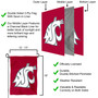 Washington State University Garden Flag