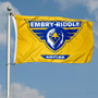 Embry Riddle Eagles Gold Flag