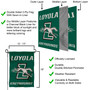 Loyola Maryland Greyhounds Garden Flag