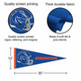 Boise State University Helmet Pennant