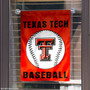 Texas Tech Red Raiders Baseball Team Garden Flag