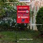 Ole Miss Hotty Toddy Garden Flag and Pole Stand