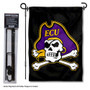 East Carolina Pirates Garden Flag and Pole Stand Mount