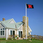 Nebraska Cornhuskers Black N Logo Flag