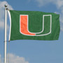 Miami Canes Nylon Embroidered Flag