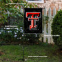 Texas Tech Red Raiders Dual Logo Garden Flag and Pole Stand