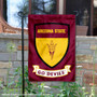 ASU Sun Devils Go Devils Shield Garden Flag