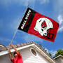 Ball State Cardinals Football Helmet Flag