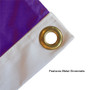 Texas Christian vs Baylor House Divided 3x5 Flag