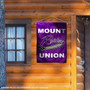Mount Union Raiders Logo Double Sided House Flag