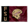 Florida State FSU Noles Football Helmet Flag