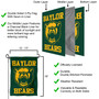 Baylor BU Bears New Bear Garden Flag