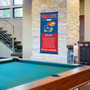 Kansas Jayhawks Fan Cave Man Cave Banner Scroll