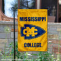 Mississippi College Choctaws Logo Garden Flag