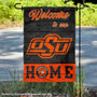 Oklahoma State Cowboys Welcome To Our Home Garden Flag