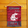 Washington State Cougars Welcome To Our Home Garden Flag