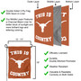 University of Texas Country Garden Flag