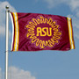 Arizona State Sun Devils Throwback Vault Logo Flag