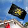 Wichita State University Black 3x5 Flag