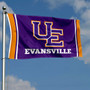 Evansville Purple Aces Logo Flag