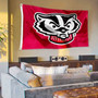 University of Wisconsin Mascot Flag