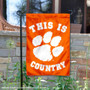 Clemson University Country Garden Flag