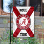 Alabama Crimson Tide State of Alabama Garden Flag