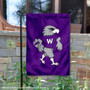 Wisconsin Whitewater Willie Mascot Garden Flag