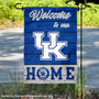 Kentucky Wildcats Welcome To Our Home Garden Flag