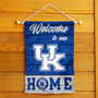 Kentucky Wildcats Welcome To Our Home Garden Flag