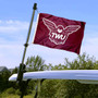 Texas Womans Pioneers Boat and Mini Flag