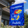 Kansas Jayhawks Congratulations Graduate Flag