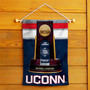 UCONN Huskies 2023 Final Four Basketball Champions Garden Banner