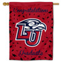 Liberty Flames Congratulations Graduate Flag