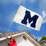 Memphis Tigers Block M Striped Flag